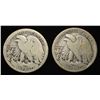 Image 2 : (2) 1917-S WALKING LIBERTY HALF DOLLAR OBV