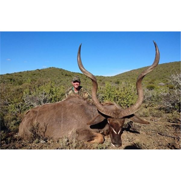 7 Day South Africa Eastern Cape Plains Game for One Hunter & One Non-Hunter includes Four Trophies