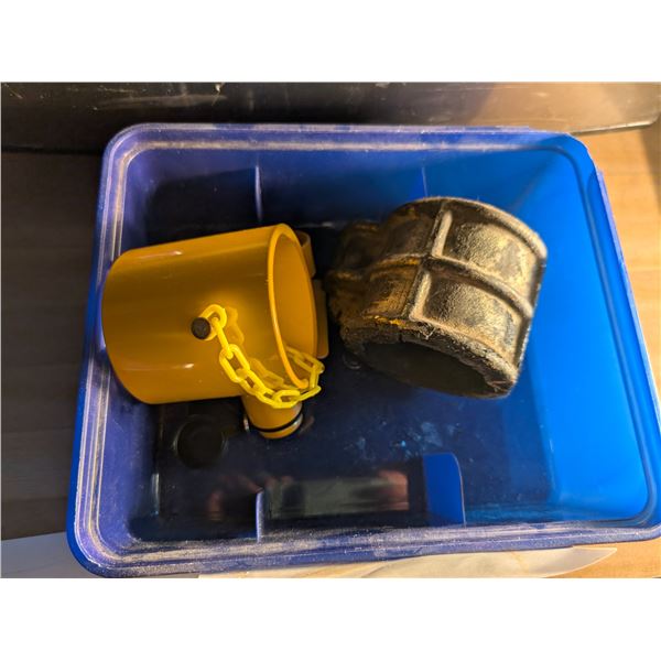 LOT OF 2 TRAILER LOCKS