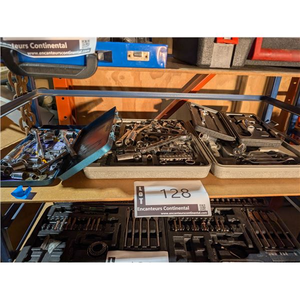 LOT OF ASSORTED SOCKETS AND RATCHETS