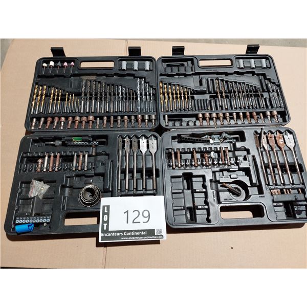 LOT OF ASSORTED DRILL BITS AND SOCKETS