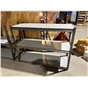 Image 2 : LOT OF 2 ASSORTED SHELVING UNITS