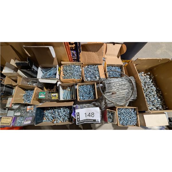 LOT OF ASSORTED HARDWARE