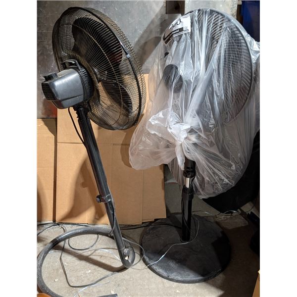LOT OF 2 ASSORTED FANS