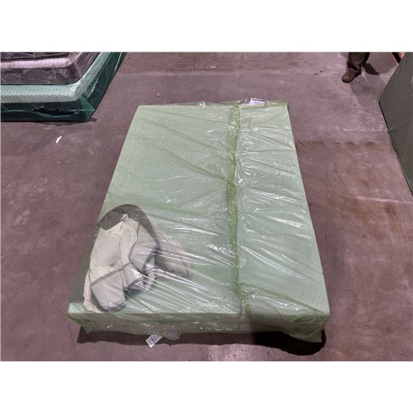 BLU SLEEP FIRM MEMORY FOAM MATTRESS, FULL/DOUBLE 54"X75"X10" (WITHOUT COVER)