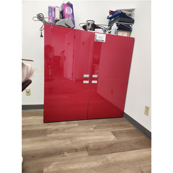 STORAGE UNIT 50" X 18" X 51", WITHOUT CONTENTS