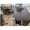 Image 1 : L-SHAPED DESK 79" X 63", HEIGHT ADJUSTABLE