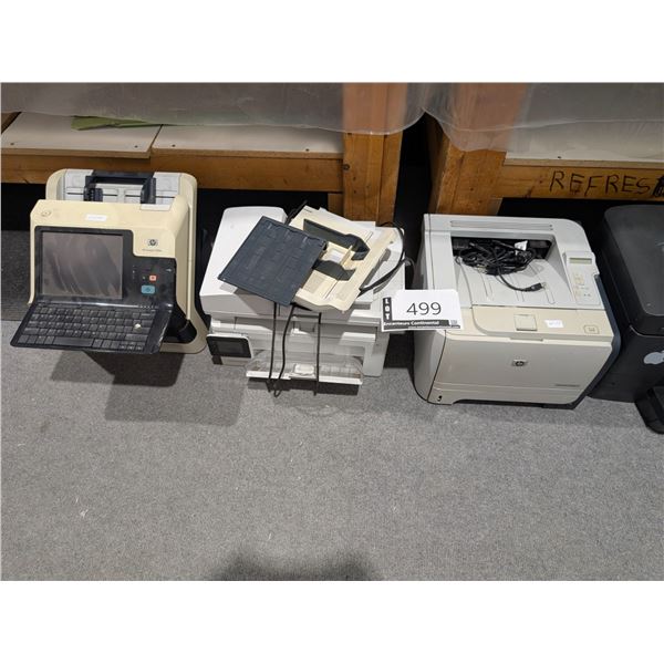LOT OF 4 ASSORTED PRINTERS