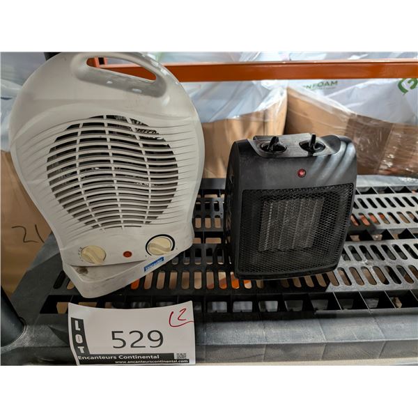 LOT OF 2 HEATERS