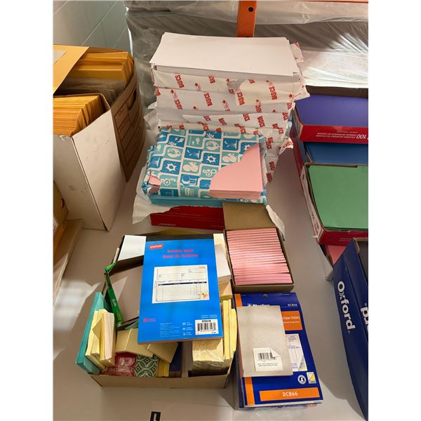 LOT OF ASSORTED PAPER
