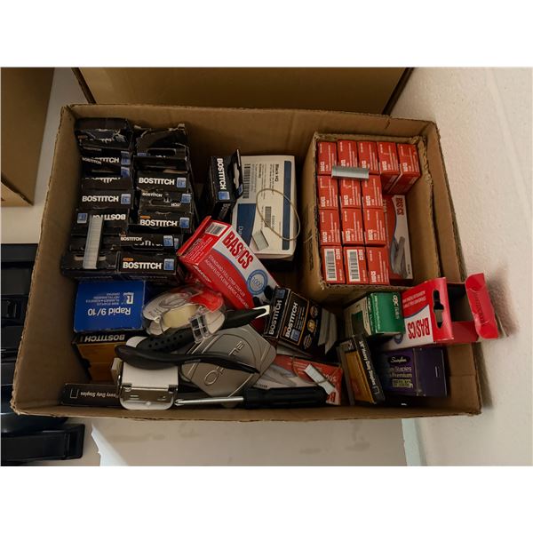LOT OF ASSORTED STAPLES