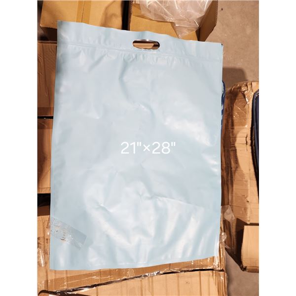400 ALUMINUM BAGS WITH ZIPPER