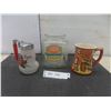 Image 2 : Vintage Hazel Atlas Frosted Syrup Dispenser, Kellogg Salad Tea Collectible Jar (No Lid), and Price