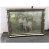 Image 3 : Vintage Frames – Qty 4 (3 with Pictures, 1 on Tilting Swivel Stand) – Sizes on Frames