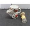 Image 6 : Vintage German Shaving Mugs with Brushes – Qty 2