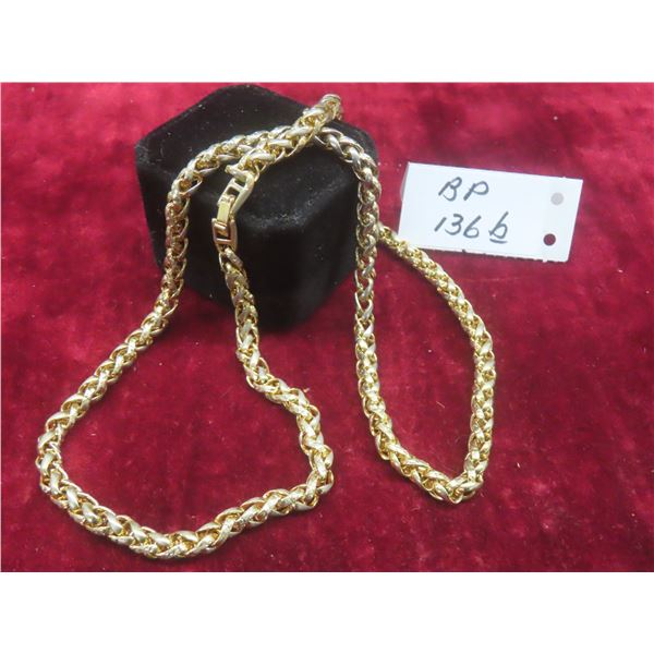 Gold-Tone 24" Chain – No Hallmark Marking