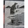 Image 6 : Soapstone Bird Carvings – Qty 4 (5"L × 2¼"W) and 1 Soapstone Eskimo Fishing Carving (6"L × 4"W)