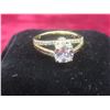 Image 4 : New 14K Gold Plated 1.0ct Cushion Cut Simulated Diamond (CZ) Ring – Size 6