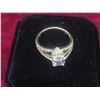 Image 5 : New 14K Gold Plated 1.0ct Cushion Cut Simulated Diamond (CZ) Ring – Size 6