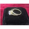 Image 6 : New 14K Gold Plated 1.0ct Cushion Cut Simulated Diamond (CZ) Ring – Size 6
