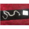 Image 1 : New Platinum Plated 7.0mm Cuban Link Bracelet – Adjustable 7–9" Long