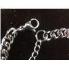 Image 3 : New Platinum Plated 7.0mm Cuban Link Bracelet – Adjustable 7–9" Long