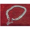 Image 4 : New Platinum Plated 7.0mm Cuban Link Bracelet – Adjustable 7–9" Long