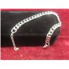 Image 5 : New Platinum Plated 7.0mm Cuban Link Bracelet – Adjustable 7–9" Long