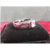 Image 3 : New Platinum Plated 1.0ct Simulated Diamond (CZ) Men's Ring – Resizable
