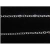 Image 2 : New Platinum Plated 18.0mm Interlocking Hearts Bracelet – 6–8" Long
