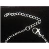 Image 3 : New Platinum Plated 18.0mm Interlocking Hearts Bracelet – 6–8" Long