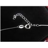 Image 3 : New Moissanite Lab Diamond 1.0ct Flower Necklace – 925S w/ White Gold Overlay, VVS1, GRA Report,