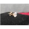 Image 5 : New 18K Gold Plated 3.0ct Each Simulated Diamond (CZ) Stud Earrings
