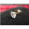Image 7 : New 18K Gold Plated 3.0ct Each Simulated Diamond (CZ) Stud Earrings