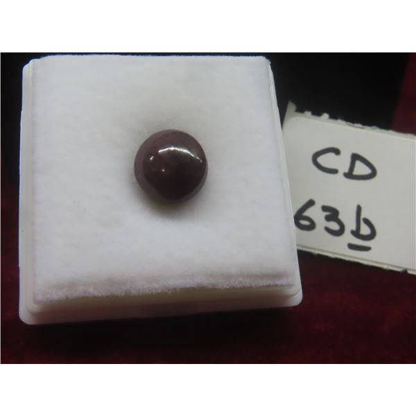 Natural Star Ruby 9.4ct – Round Cabochon Cut, 10.2 × 10.2mm
