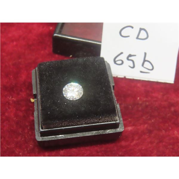 New Moissanite Lab Diamond 1.0ct – Round Brilliant Cut, GH, VVS1, GRA Report, Tests Positive w/