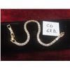 Image 1 : New 18K Gold Plated 3.0mm Princess Cut Simulated Diamond (CZ) Tennis Bracelet – Adjustable 7–8"