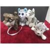 Image 8 : Genuine Authentic Disney Store Winnie the Pooh and Siberian Husky Dogs Plush Toy Assortment –