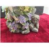 Image 4 : Decorative Double Water Globe Working Music Box Featuring Fairy and Angels Figurines