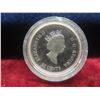 Image 2 : RCM 2000 25-Cent Sterling Silver Proof Coin – "July" Millennium Celebration, 23.88mm, .925 Silver,