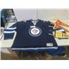 Image 1 : 4 Winnipeg Jets Hockey Items – Pennants and 4XL Reebok Jersey