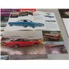 Image 3 : 13 Vintage Auto Advertising Brochures 1965–1971 – Chrysler, Dodge, Rambler, Cadillac