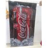 Image 2 : Coca-Cola Plastic/Plexiglass Sign – 46" × 26"