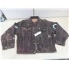 Image 1 : Custom-Painted Denim Jean Jacket – Size Medium