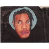 Image 8 : Custom-Painted Denim Jean Jacket – Size Medium