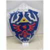 Image 1 : Agate Shield – Legend of Zelda Hylian Link Tri-Force Design, 25" × 20"
