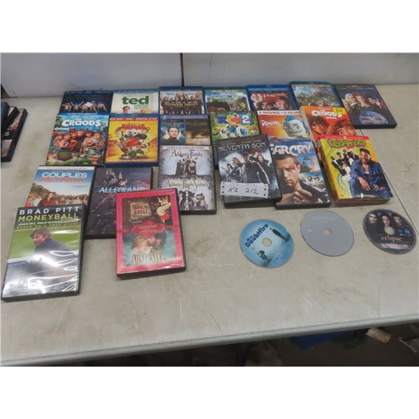 Blu-Ray and DVDs