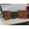 Image 1 : 6 Foldable Storage Drawers – Largest 8½" × 18" × 11½"