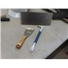 Image 9 : Hammers, Hatchet, Scraper, Drill Bits, Trowel, Hardhat with Ear Protection, Craftsman 3/8" Power