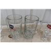 Image 3 : Beer Mugs, Ashtray, Skull Vase, and Glasses